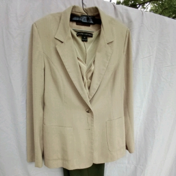 Lady Levi's linen suit coat lined - Picture 1 of 3
